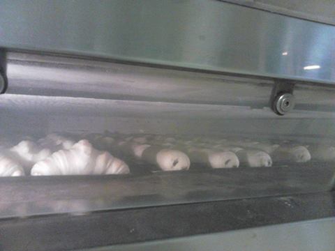 Cuisson croissants